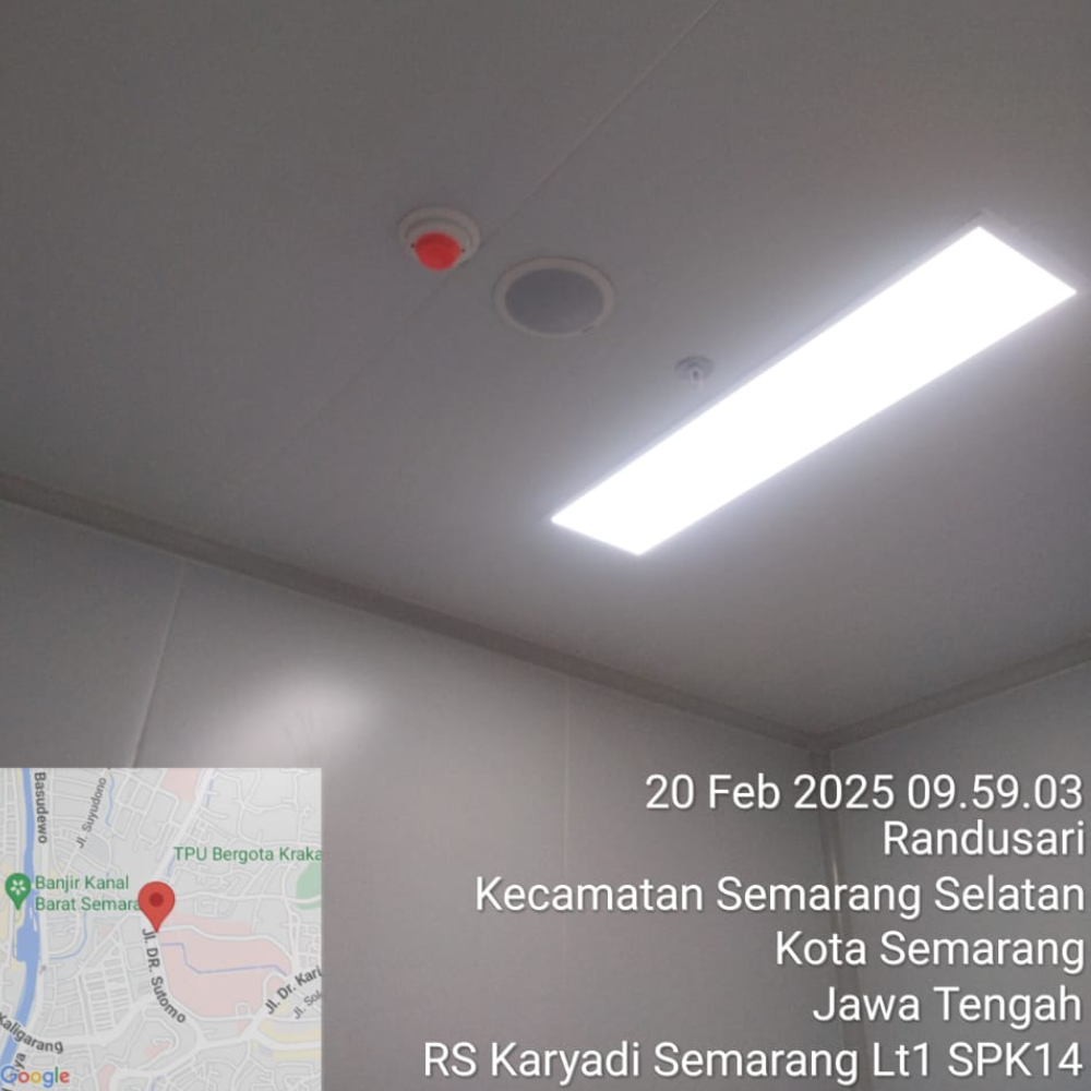 Foto Hasil Instalasi PT Divatel Pratama 1